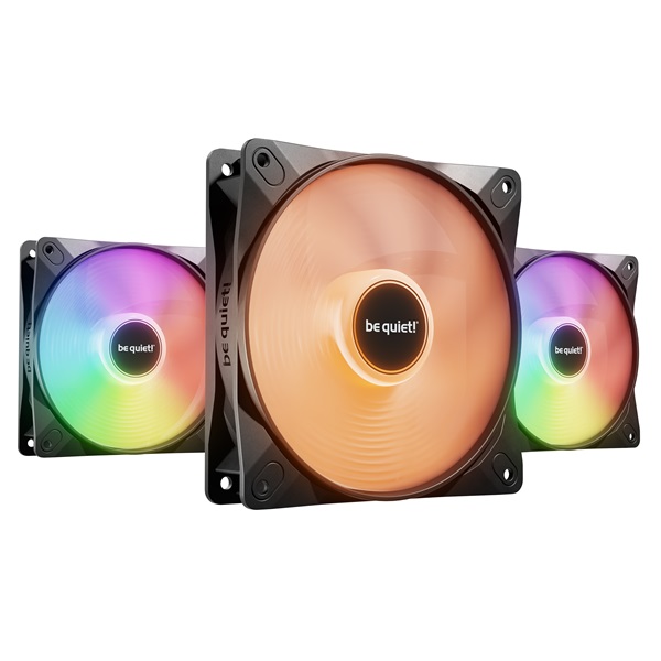 Be Quiet! Cooler 12cm LIGHT WINGS LX 120mm PWM Triple-Pack RGB 1600rpm 25,5dB Fekete Be Quiet! Cooler 12cm LIGHT WINGS LX 120mm PWM Triple-Pack RGB 1600rpm 25,5dB Fekete