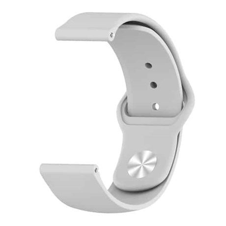 Mybandz szilikon óraszíj bújtatós rögzítővel 22mm szürke (22SKU6110)