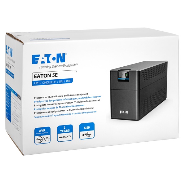 Eaton 5E 1600UD G2 vonali-interaktív 1:1 UPS