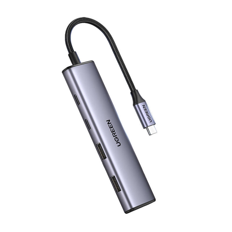 Adapter HUB UGREEN CM473 USB-C to2x USB-A, 2x USB-C Adapter HUB UGREEN CM473 USB-C to2x USB-A, 2x USB-C