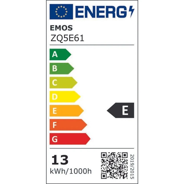 Emos ZQ5E61 A60 E27/13 W (100 W)/1521 lm/meleg fehér classic LED izzó