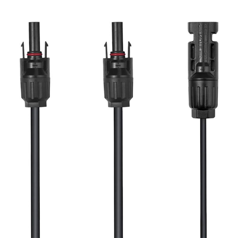 Csatlakozókábel EcoFlow napelemes párhuzamos MC4 30cm
