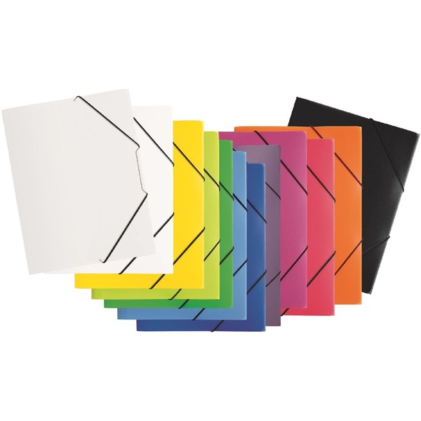 Pagna A4 PP rózsaszín gumis mappa Pagna A4 PP rózsaszín gumis mappa