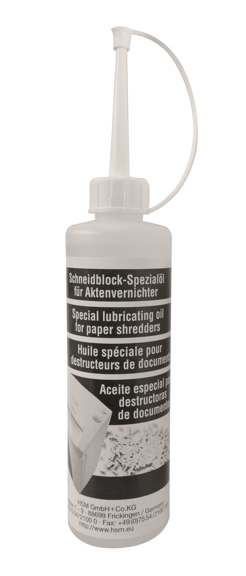 HSM karbantartó olaj iratmegsemmisítőhöz 250ml (HSM1235997403) HSM karbantartó olaj iratmegsemmisítőhöz 250ml (HSM1235997403)