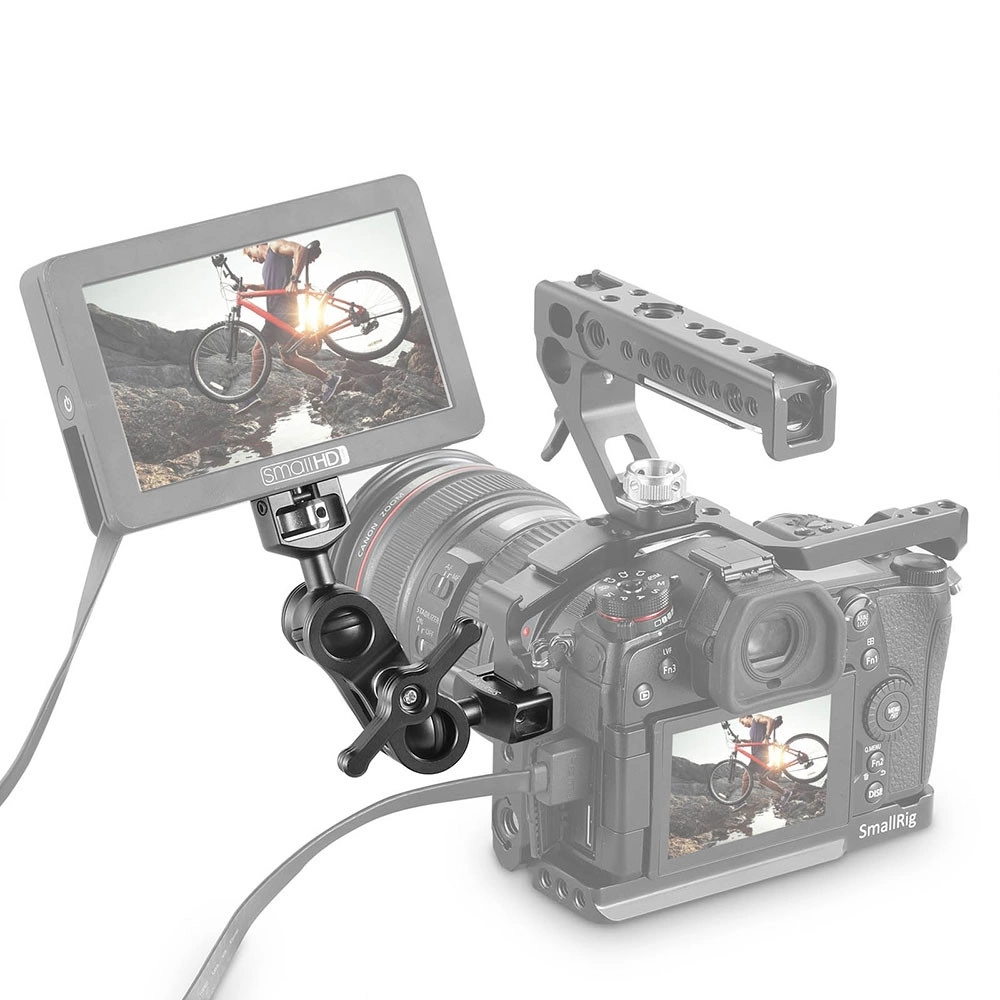 SMALLRIG Articulating Arm with Screw Ballhead and NATO Clamp Ballhead  