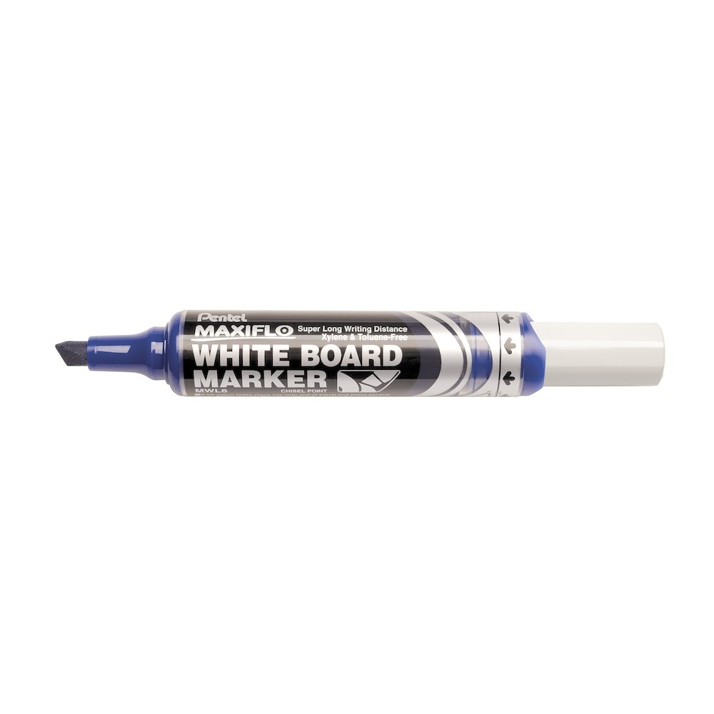 Pentel Táblamarker 1,5-6,2mm, vágott  Maxiflo kék (MWL6-CO)