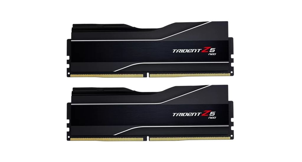 48GB 8000MT/s DDR5 RAM G.Skill Trident Z5 Neo CL40 1.40V (2x24GB) (F5-8000J4048G24GX2-TZ5N) 48GB 8000MT/s DDR5 RAM G.Skill Trident Z5 Neo CL40 1.40V (2x24GB) (F5-8000J4048G24GX2-TZ5N)