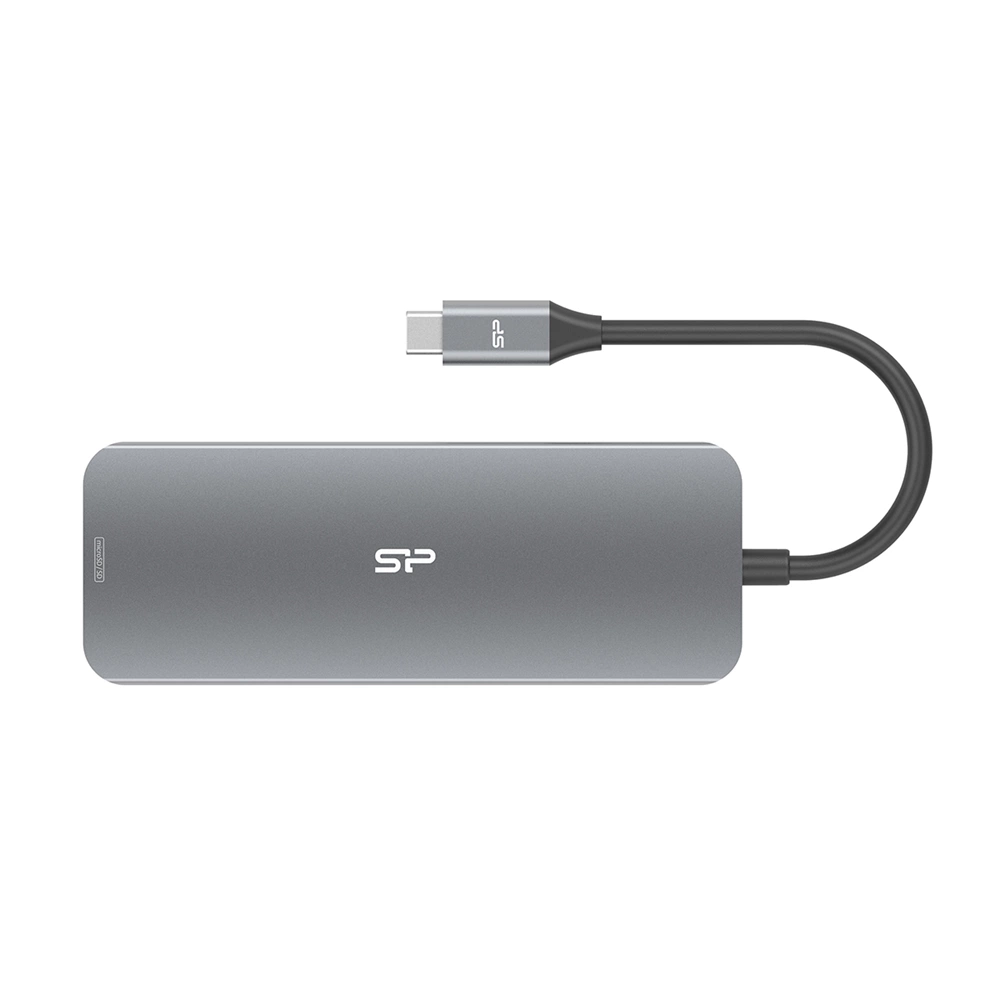 Silicon Power USB SR30 Dual HDMI 4K / USB 3.2 / 1Gbit LAN / SD Card Dokkoló 