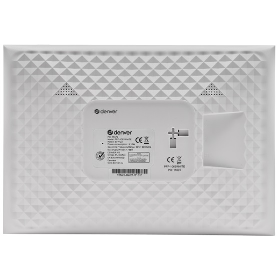 FRM Denver PFF-1063WMK2 10,1" Smart photoframe with FRAMEO software - Fehér