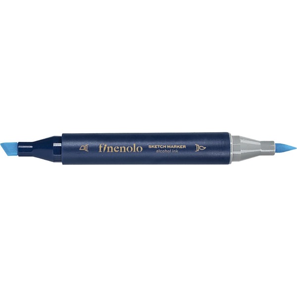 Deli Finenolo 76 - Sky Blue kétvégű permanent ART marker Deli Finenolo 76 - Sky Blue kétvégű permanent ART marker