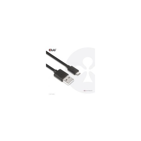 CLUB3D CAC-1408 USB 3.2 Type A - micro USB 1m kábel CLUB3D CAC-1408 USB 3.2 Type A - micro USB 1m kábel