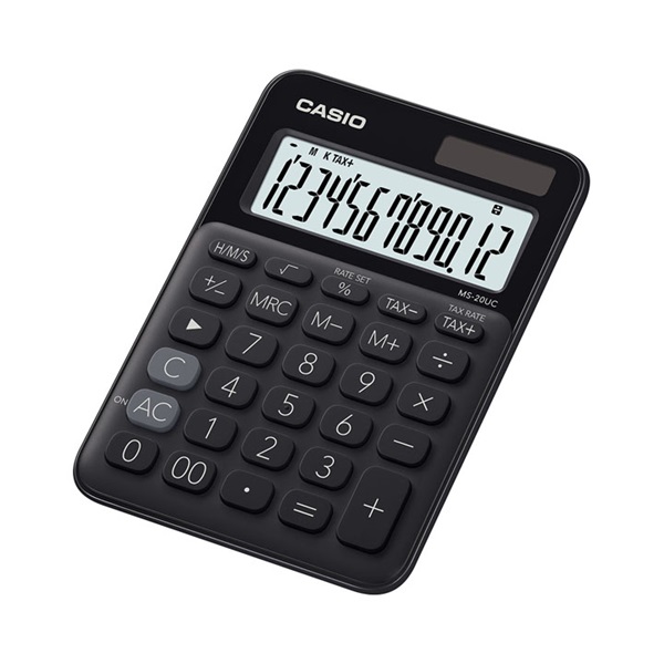 Casio MS-20UC-BK asztali számológép Casio MS-20UC-BK asztali számológép