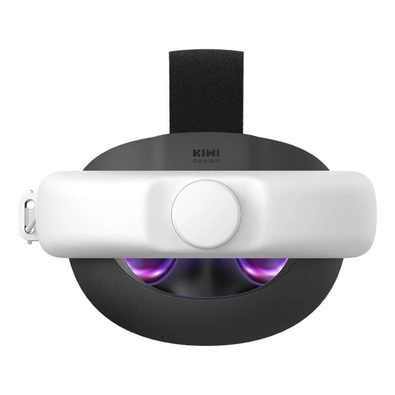 Kiwi Design Q31-SPCU Meta Quest 3 akkumulátoros fejpánt fehér 