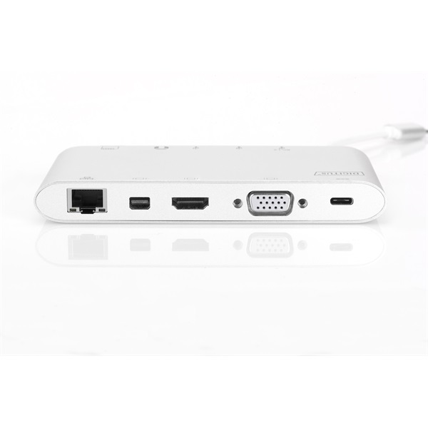 Digitus univerzális dokkoló állomás USB Type-C (DA-70861)