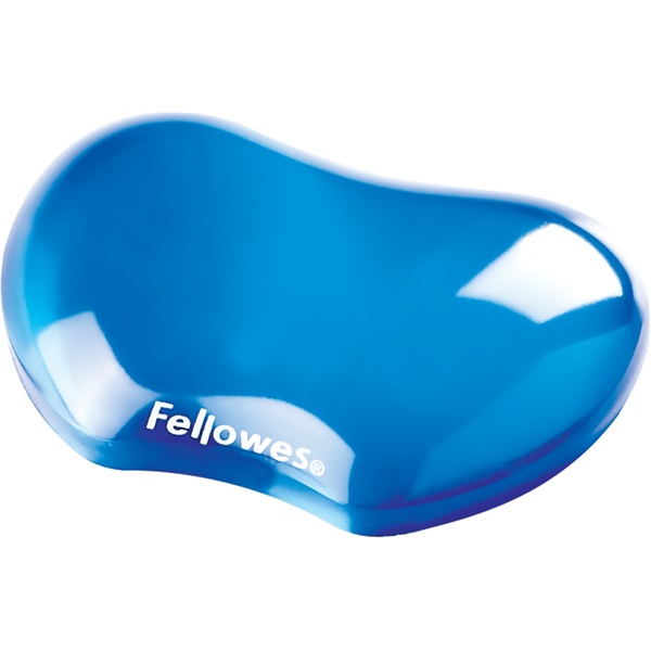Fellowes Crystal Gel kék kék csuklótámasz Fellowes Crystal Gel kék kék csuklótámasz