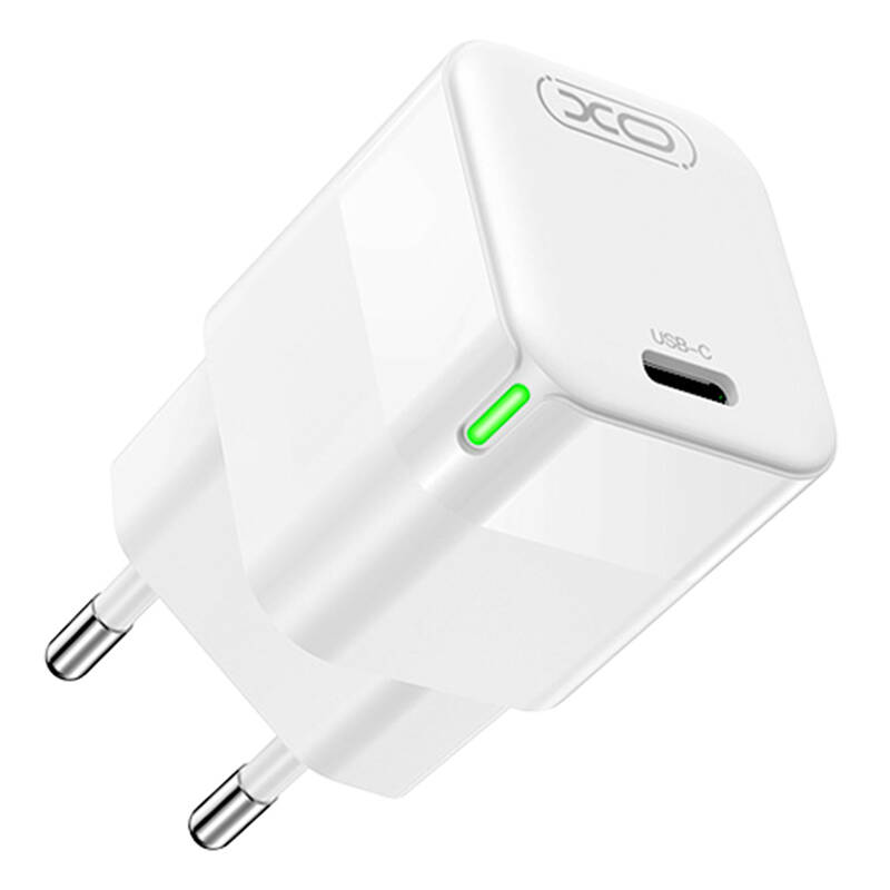  XO CE06 30W  USB-C  Fali töltő Fehér 