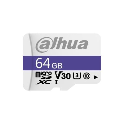 Dahua 64GB microSDXC C100 Class 10 U3 V30 adapter nélkül Memóriakártya