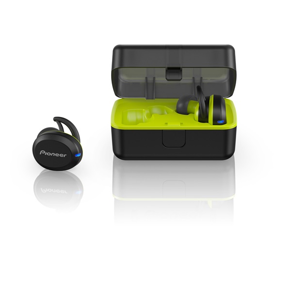 Pioneer SE-E8TW-Y True Wireless Bluetooth sárga sport fülhallgató Pioneer SE-E8TW-Y True Wireless Bluetooth sárga sport fülhallgató