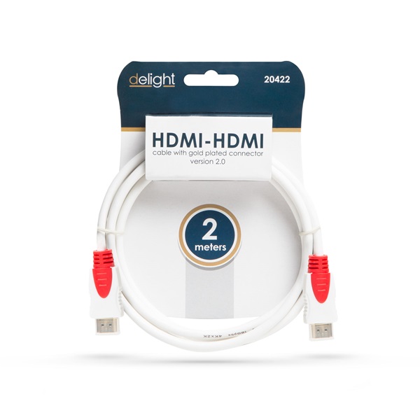Delight HDMI kábel 2m (20422) Delight HDMI kábel 2m (20422)