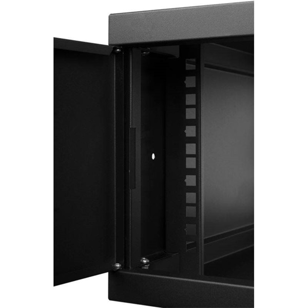 Stalflex 4U fali rack szekrény 19" 350mm fekete (RC19-4U-350GB)