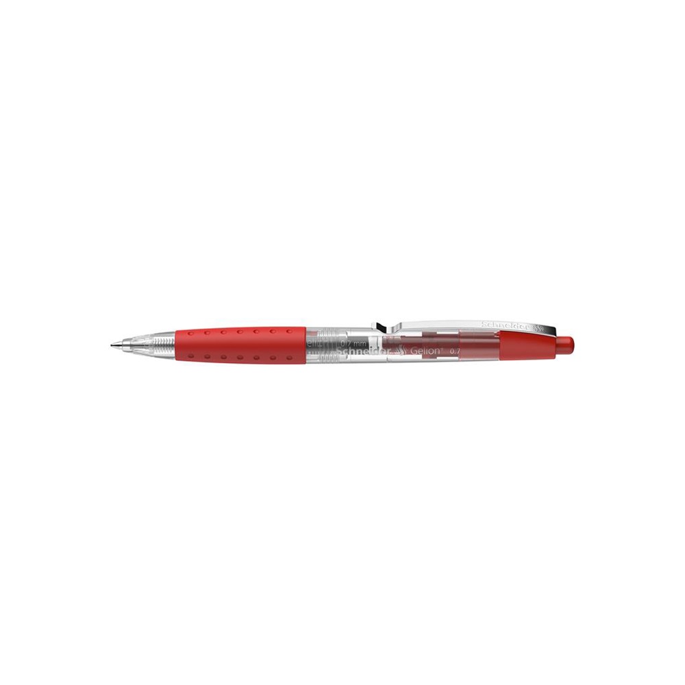 SCHNEIDER Zseléstoll 0,4 mm nyomógombos  Gelion+ piros (101000)