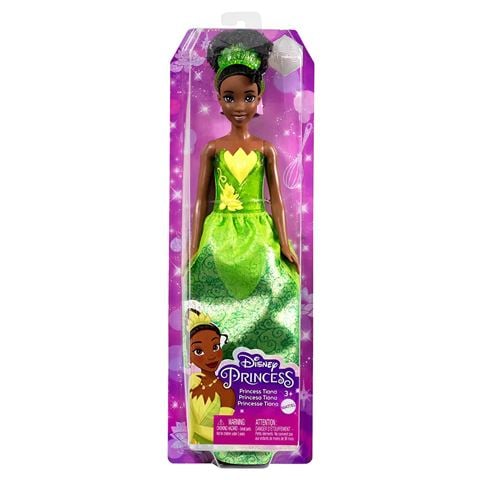 Mattel Disney Hercegnők: csillogó Tiana hercegnő baba (HLW04)