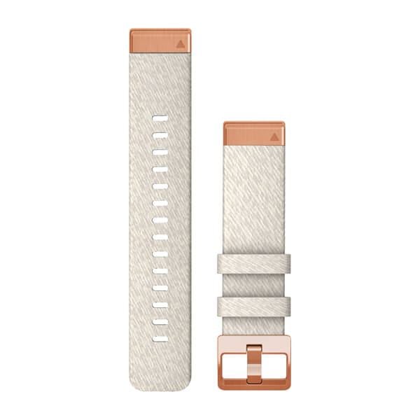Garmin óraszíj QuickFit 20 krémszínű nylon, rózsaarany csat ( 010-13102-09) Garmin óraszíj QuickFit 20 krémszínű nylon, rózsaarany csat ( 010-13102-09)