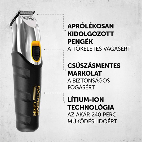 Wahl Extreme Grip vezeték nélküli szakállvágó Wahl Extreme Grip vezeték nélküli szakállvágó