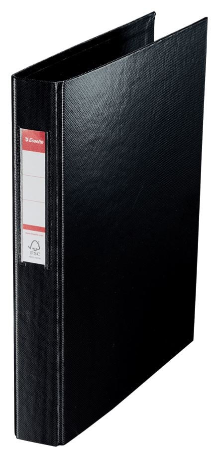 Esselte Standard VIVIDA gyűrűskönyv fekete (14454)
