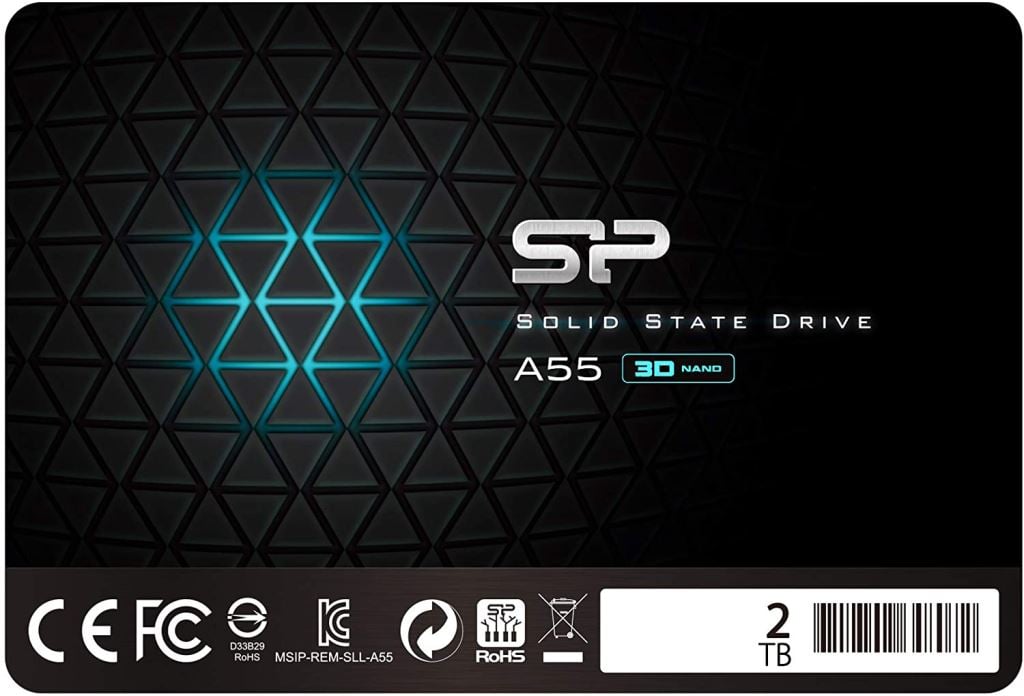 2TB Silicon Power SSD-SATAIII 2,5" Ace A55 meghajtó (SP002TBSS3A55S25)