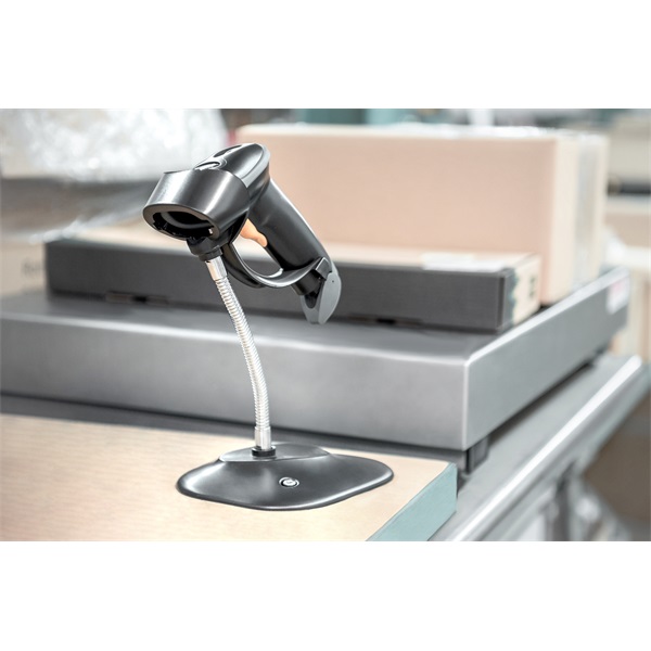 Digitus DA-81003 1D/2D kézi vonalkódolvasó USB kit állvánnyal