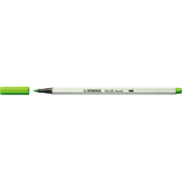 Stabilo Pen 68 brush fűzöld ecsetfilc Stabilo Pen 68 brush fűzöld ecsetfilc