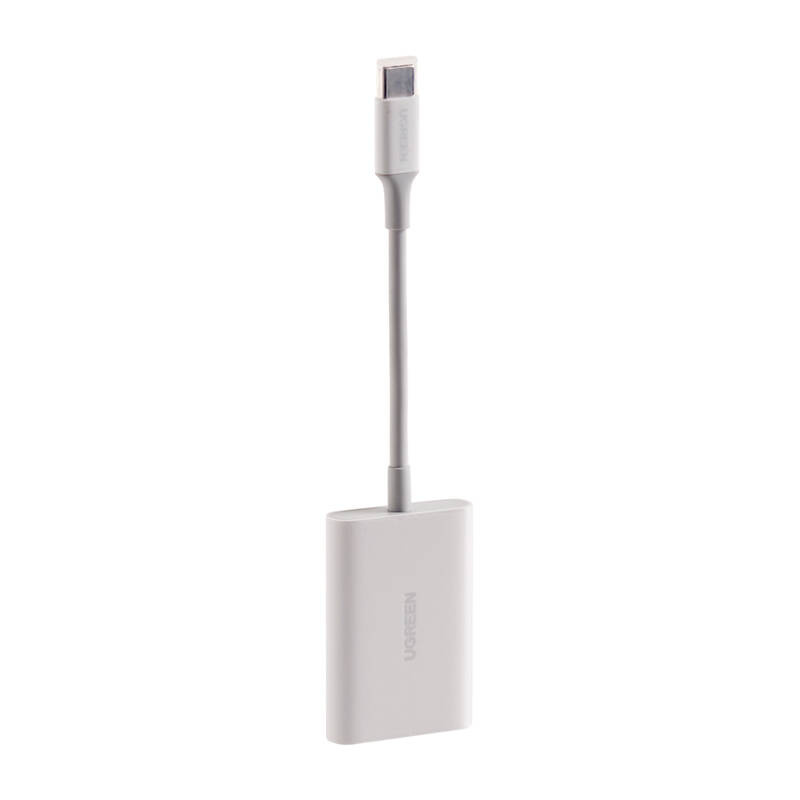 Ugreen 2-in-1 USB-C  CM265 Kártyaolvasó Fehér