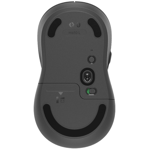 Logitech Signature M650 közepes vezeték nélküli egér grafitszürke (910-006253)