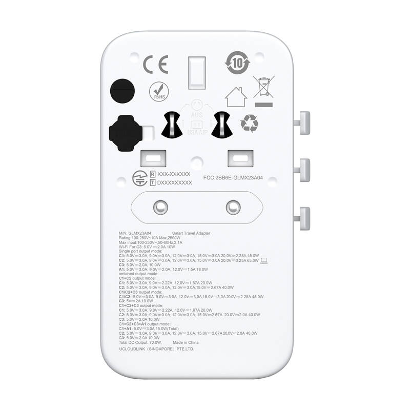 Roamplug z hotspotem 4G/LTE Wi-Fi GlocalMe Cloud SIM Adapter 