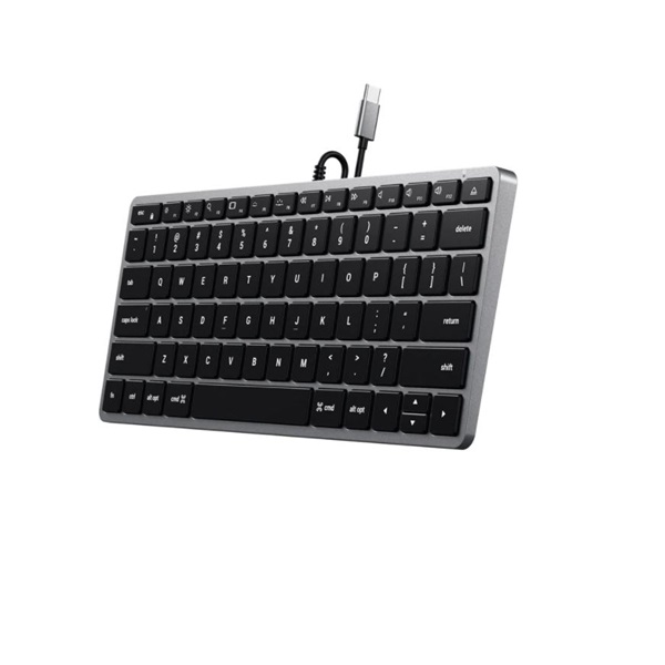 Satechi ST-UCSW1M Slim W1 US USB C asztroszürke billentyűzet Satechi ST-UCSW1M Slim W1 US USB C asztroszürke billentyűzet