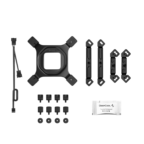 DeepCool CPU Cooler - AK620 Zero Dark Zoria (28 dB; max, 117,21 m3/h; 4pin csatlakozó, 6 db heatpipe, 2x12cm, PWM)