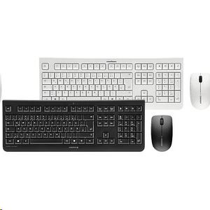 Cherry DW 3000 vezeték nélküli német billentyűzet + optikai egér fekete (JD-0710DE-2)