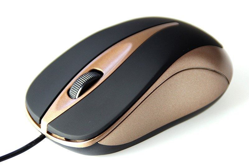 Media-Tech Plano optikai USB egér fekete-aranyszínű (MT1091MO) Media-Tech Plano optikai USB egér fekete-aranyszínű (MT1091MO)