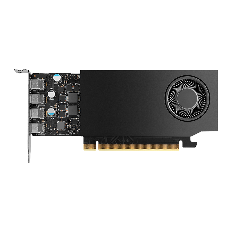 PNY Nvidia RTX A1000 8GB 128bit 2304 CUDA PCIe 4.0 x83,4xmDP LP  LP. Br. 50W Videókártya