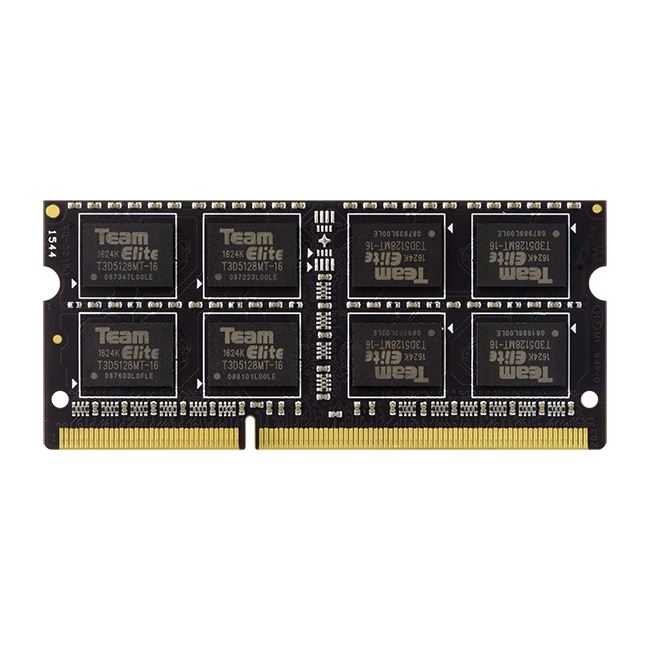 4GB 1600MHz DDR3L RAM Team Group Elite notebook CL11 (TED3L4G1600C11-S01)