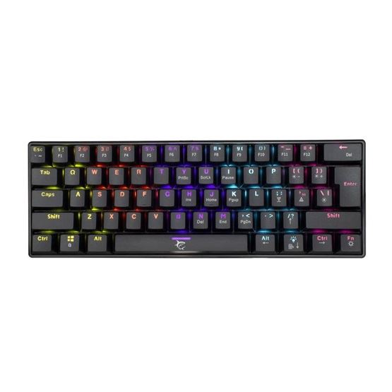 White Shark GK-2022B/BL-HU SHINOBI Outemu Blue Gaming billentyűzet fekete White Shark GK-2022B/BL-HU SHINOBI Outemu Blue Gaming billentyűzet fekete