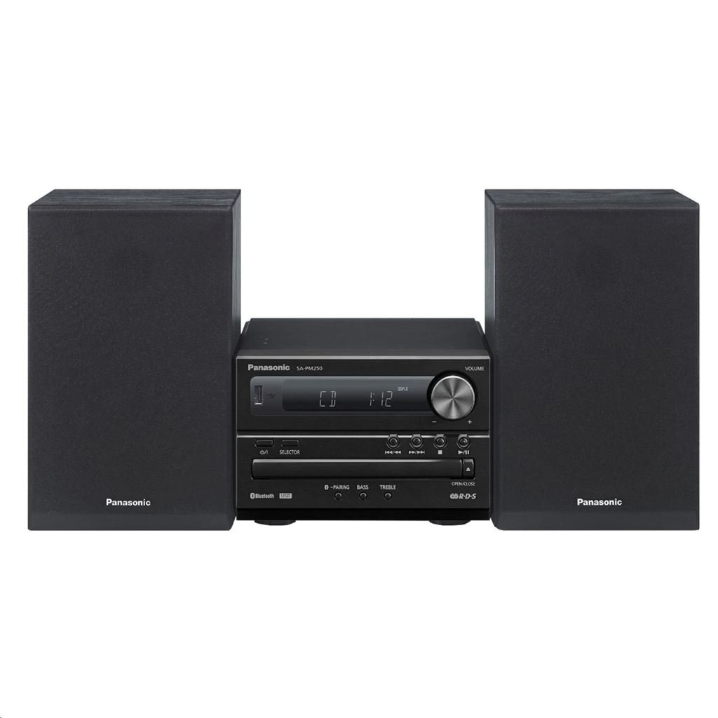 Panasonic SC-PM250EG-K Mikro Hi-Fi fekete-ezüst