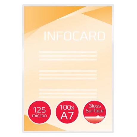 GBC  A7 125 mikron Meleglamináló fólia