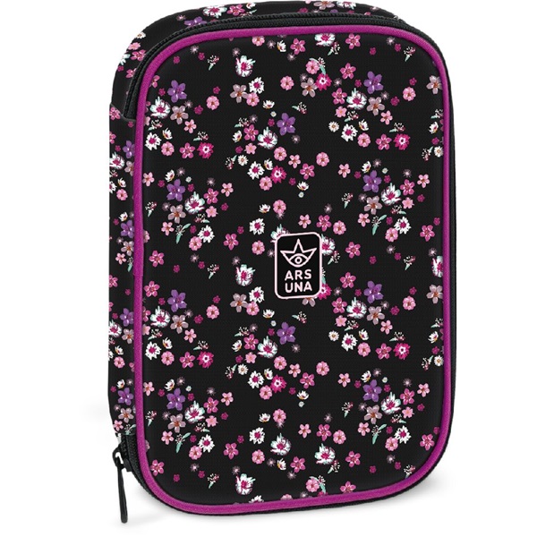 Ars Una Pearl Blossom Black 24 (5377) többszintes tolltartó Ars Una Pearl Blossom Black 24 (5377) többszintes tolltartó