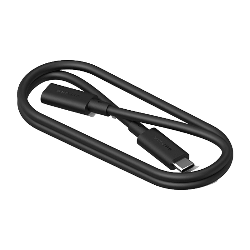 VITURE  USB 3.2 Gen1 USB-C férfi USB-C női hosszabbító 50 cm Fekete