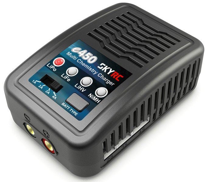SkyRC e450 2-4S/6-8S LiPo/LiFe/LiHV/NiMH akkumulátor töltő (SK-100122-02) SkyRC e450 2-4S/6-8S LiPo/LiFe/LiHV/NiMH akkumulátor töltő (SK-100122-02)