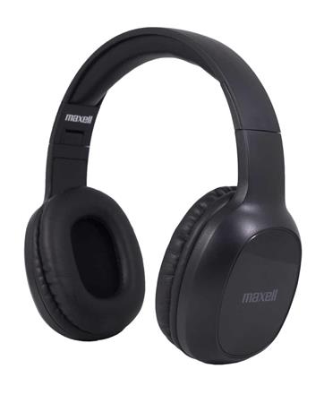 MAXELL "Bass 13 BT" Vezeték nélküli  Bluetooth 5.1 mikrofonnal Fejhallgató Fekete