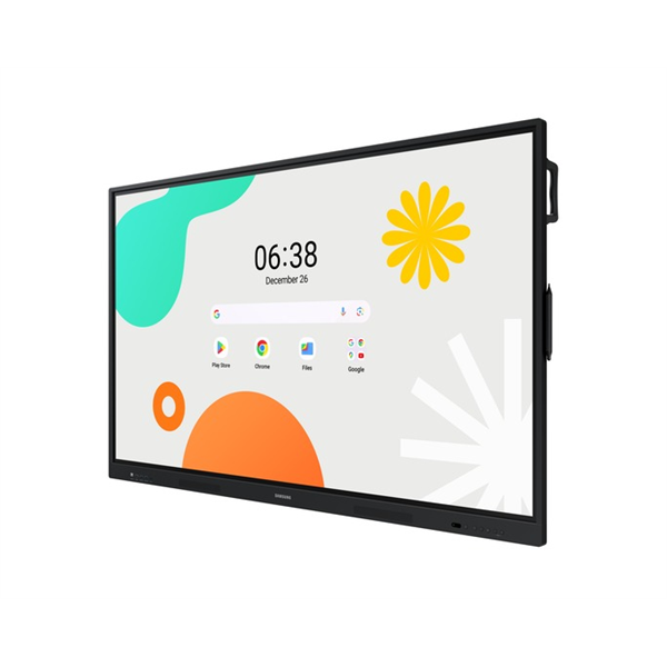 SAMSUNG 75" WAF Android Interaktív kijelző 12/7, 3840x2160, Android 14, 2xHDMI/4xUSB/RS232