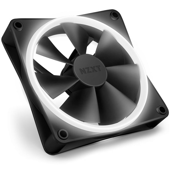 NZXT 3xF120 RGB DUO  ventilátor & RGB vezérlő Fekete